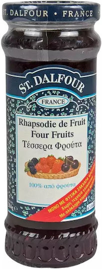 St. Dalfour Jam 4 Φρούτα No Added Sugar 284gr