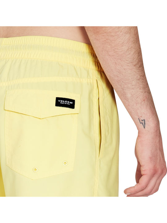 Lido Solid Men's Swimwear Shorts Dawn Yellow