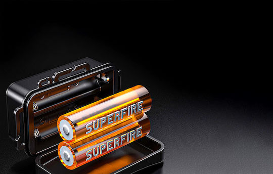 Superfire Επαναφορτιζόμενος Φακός Κεφαλής LED IP44 με Μέγιστη Φωτεινότητα 2300lm