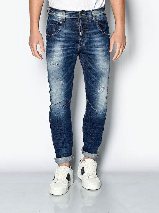 Brokers Jeans Pantaloni de Bărbați din Jean Albastru