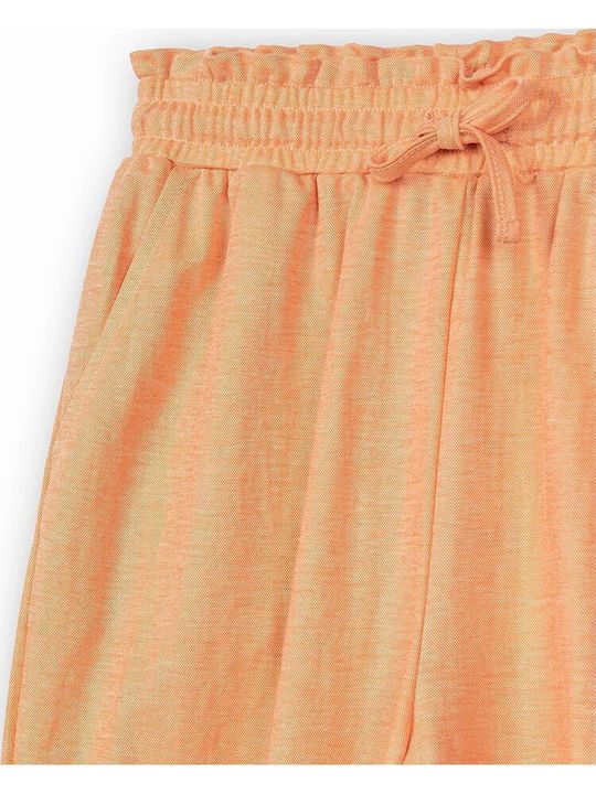 Kids' Fabric Palazzo Pants Orange