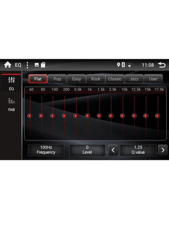 Digital IQ Car-Audiosystem für Renault Erfassen / Logan / Dokker Dacia Logan / Sandero / Staubwedel / Dokker 2012-2019 (Bluetooth/USB/AUX/WiFi/GPS) mit Touchscreen 9"