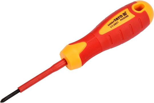 Yato Electrician VDE 1000V Long Screwdriver Straight