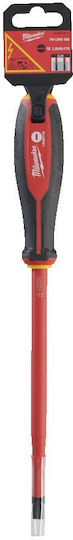 Milwaukee Electrician VDE 1000V Long Screwdriver Straight Size 8x175mm