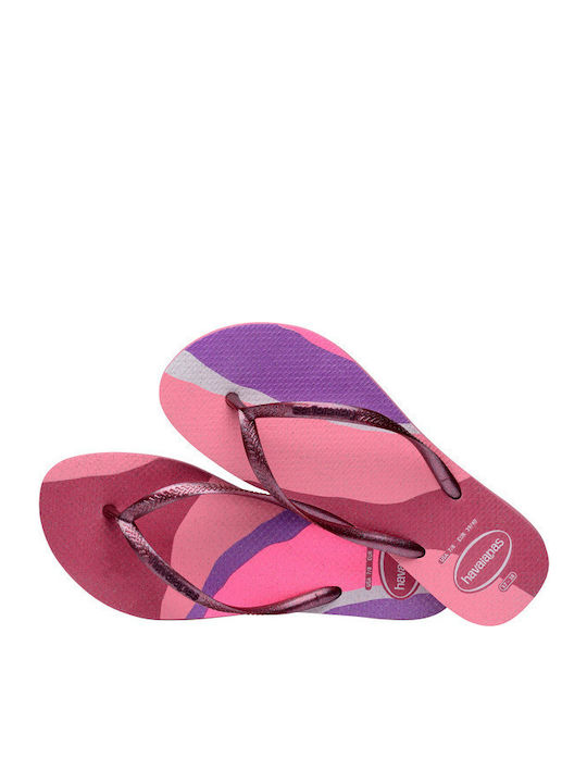 Kids' Flip Flops Flip Flops Fuchsia Slim Palette Glow