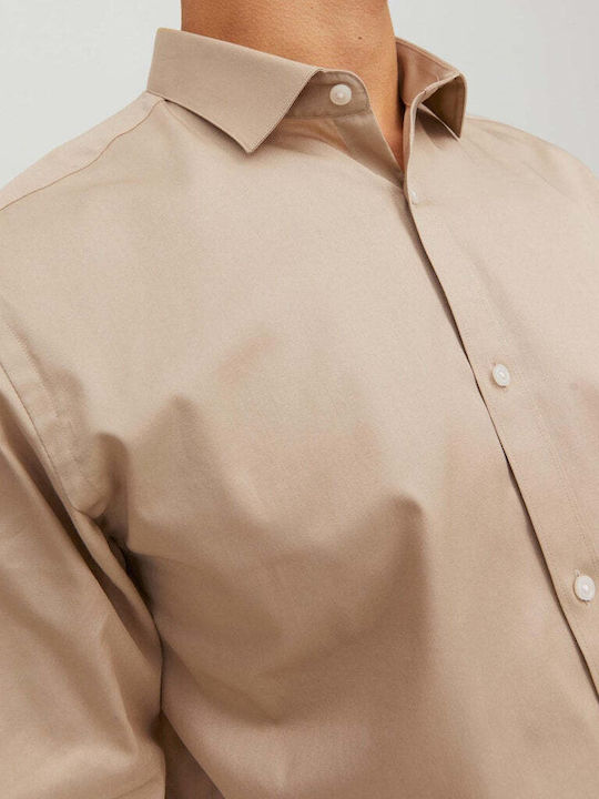 Long-sleeved Cotton Shirt White Pepper