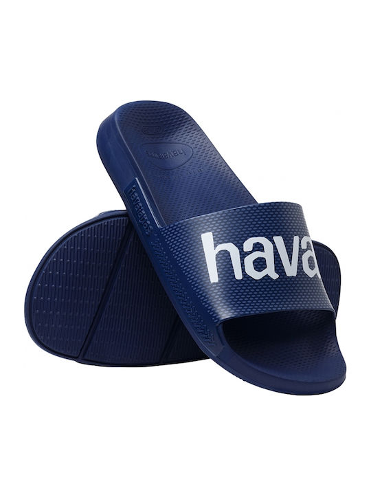 Classic Logomania Men's Slides Blue
