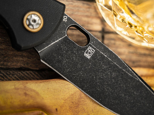 Boker Plus Fieldfolder Taschenmesser Schwarz Gesamtlänge 20.5cm mit Klinge 8.65cm Dicke 4mm in Hülle