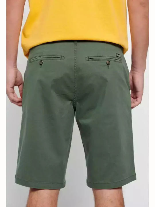 FBM007-00103 Men's Shorts Chino Dusty Green