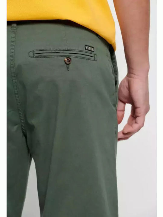 FBM007-00103 Men's Shorts Chino Dusty Green