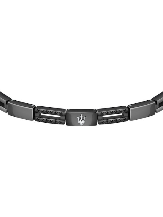 Maserati Men's Bracelet Made of Stainless Steel 22cm
