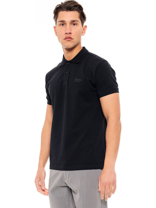 Polo Short Sleeve Blouse Black