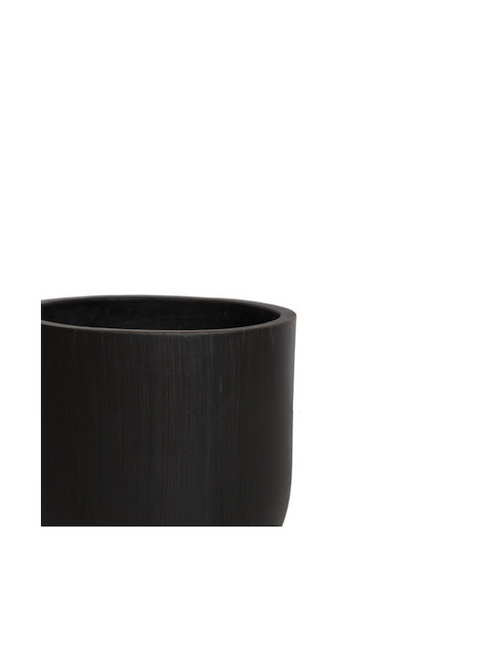 Soulworks Ntomo Planter Concrete Black 41x41x40cm.