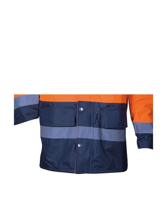 Stenso Sefton Work Jacket Reflective Cold Orange