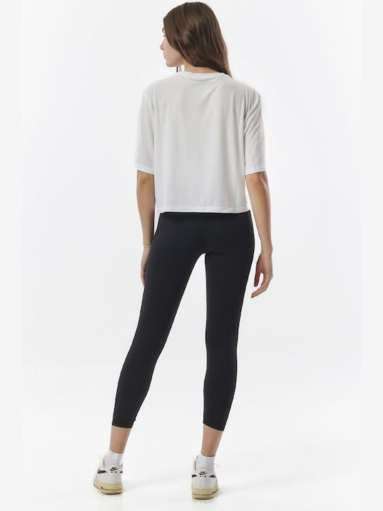 011315 Instruire Colanti de femei Cropped Colanti Negru