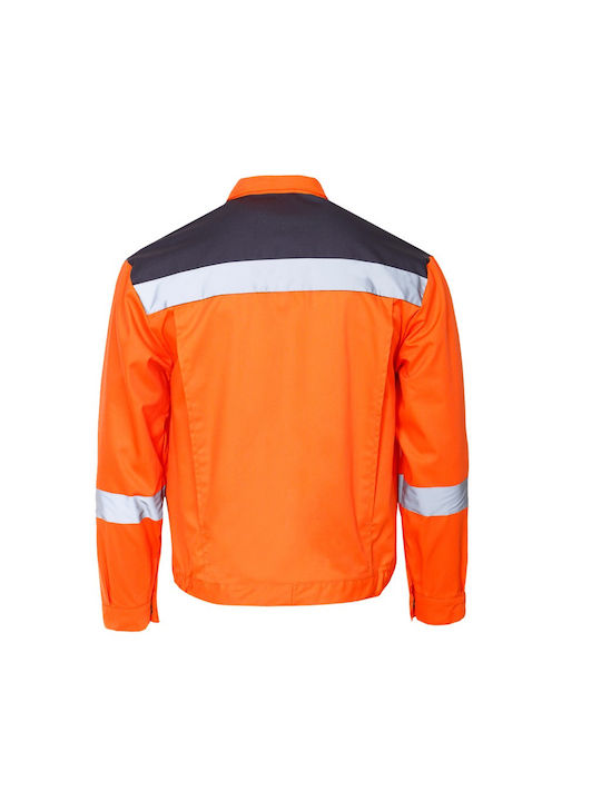 Stenso Σακάκι Arbeitsjacke Reflektierend Orange 04100217