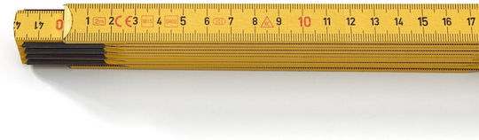 Hultafors 105354 Ξύλινο Σπαστό Μέτρο 2m