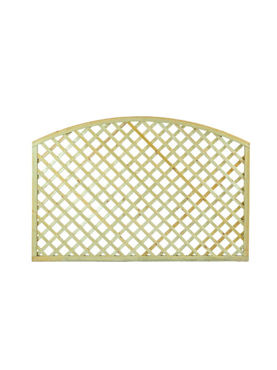 Arch (6x6) Wood Trellis Beige 100x100cm
