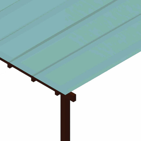 Πέργκολα Κήπου από Πλαστικό 400x300cm 10-114007