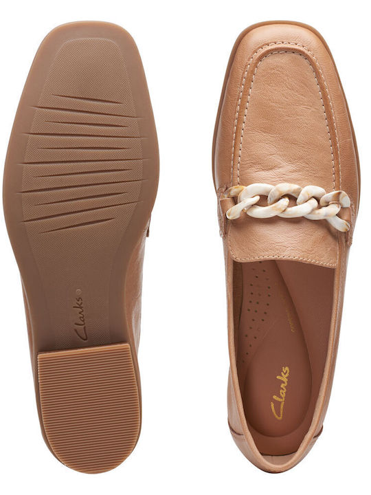 Sarafyna Iris Leather Women's Moccasins Cookie 26171041