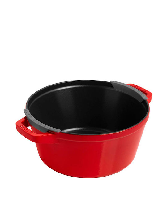 Zwilling J.A. Henckels Staub La Cocotte Комплект Саксии От Чугун Червен 3 Части