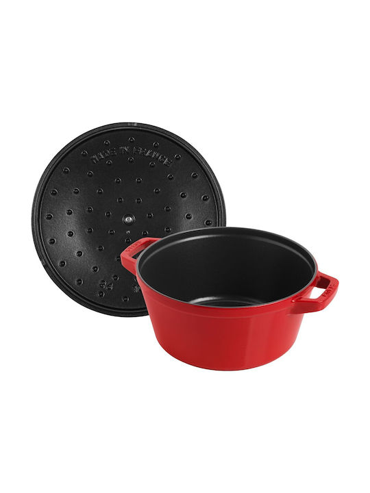 Zwilling J.A. Henckels Staub La Cocotte Комплект Саксии От Чугун Червен 3 Части