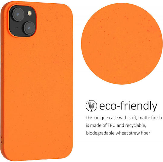 Kalibri Bio Back Cover Σιλικόνης Fruity Orange (iPhone 14 Plus)
