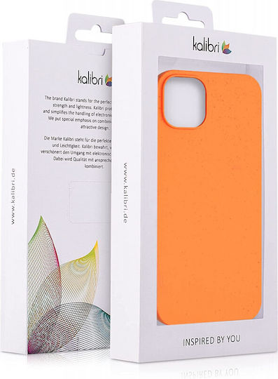 Kalibri Bio Back Cover Σιλικόνης Fruity Orange (iPhone 14 Plus)