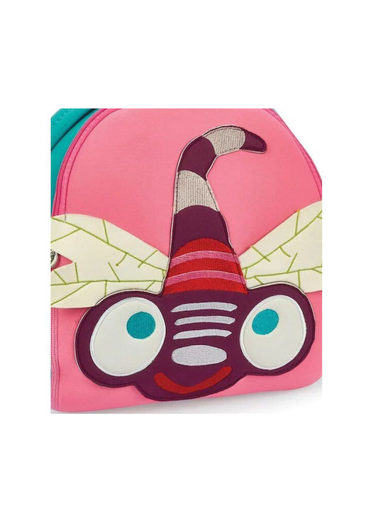 Oops All I Need Libelle Tasche Rucksack Fuchsie