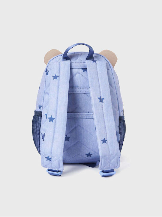 Mayoral School Bag Backpack Kindergarten Blue with Water Bottle Holder
