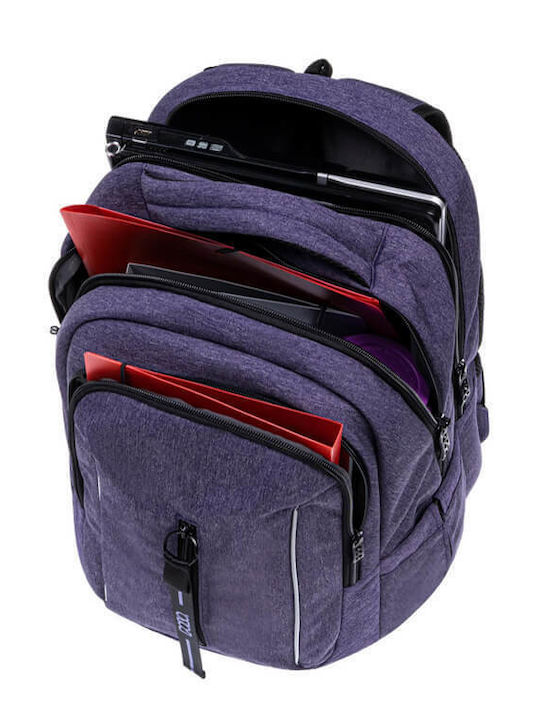 Polo Prodigy School Bag Backpack Junior High-High School Gray with Water Bottle Holder 25Liters 2023