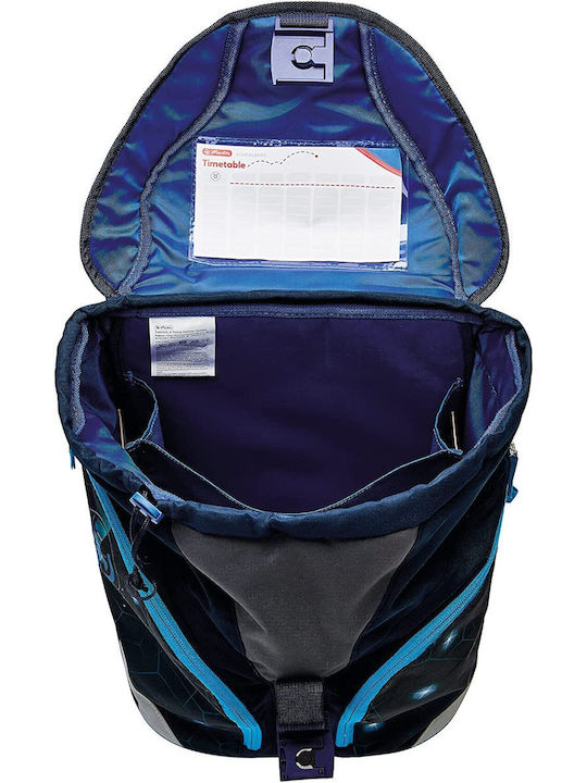 Herlitz Softlight Plus Space 4 in 1 Schulranzen Rucksack Grundschule, Grundschule in Blau Farbe