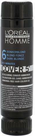 L'Oréal Professionnel Homme Cover 5' Set Colour Shampoo No6 Dark blonde 50ml