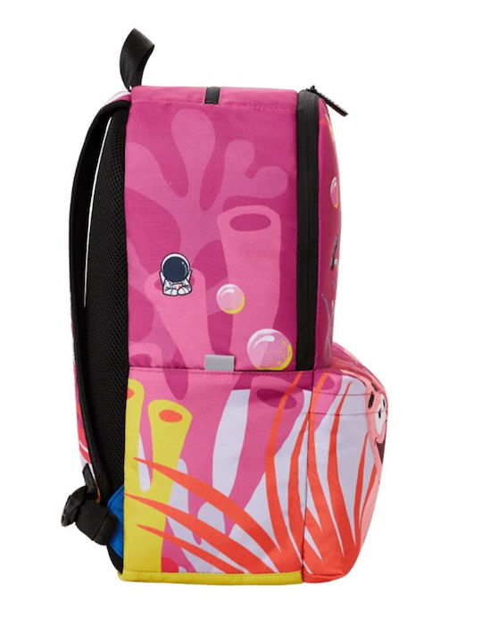 Space Junk Space Junk Spongepop School Bag Backpack Kindergarten Pink
