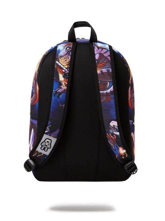 Dinosaur Guitars School Bag Backpack Junior High-High School Multicolored