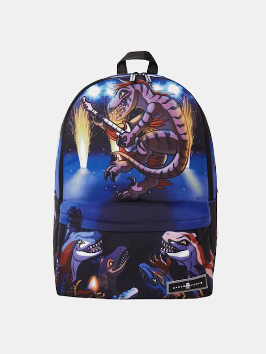 Space Junk Dinosaur Guitars Schulranzen Rucksack Junior High-High School Mehrfarbig mit Flaschenhalter