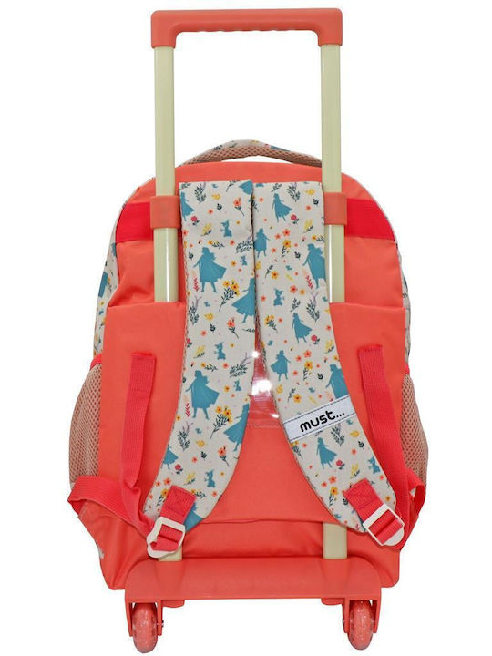 Must Frozen 2 School Bag Trolley Elementary, Elementary in Pink color