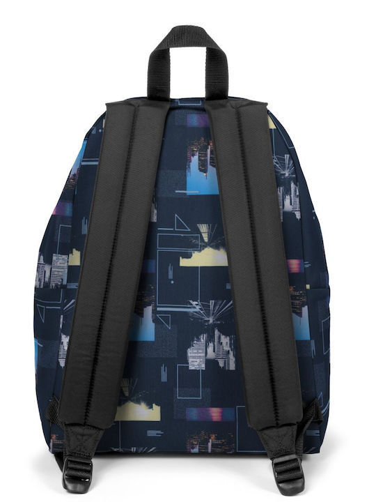 Eastpak Padded Pak'r Shapes Blue Σχολική Τσάντα Πλάτης Γυμνασίου - Λυκείου σε Μπλε χρώμα