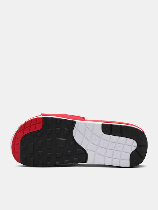 Max 1 Herren Slides White/University Red-Black
