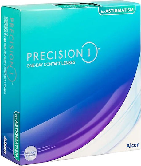 Alcon Precision 1 90 Täglich Astigmatisch Kontaktlinsen Silikon-Hydrogel mit UV-Schutz