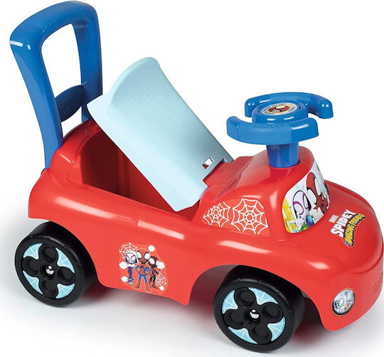 Smoby Spidey Ride On Car for 10+ Months Red