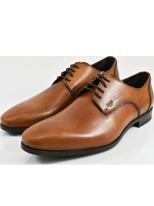 Men's Leather Dress Shoes Cognac