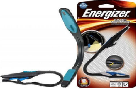 Energizer Φωτάκι Βιβλίου LED με Κλιπ Μαύρο