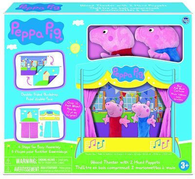 Giochi Preziosi Σετ Κουκλοθέατρο Peppa Pig