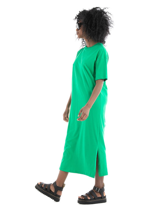 Vero Moda Summer Midi Dress Green