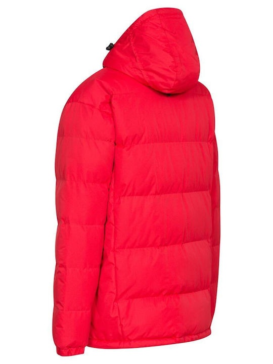 Trespass Men's Winter Puffer Jacket Red