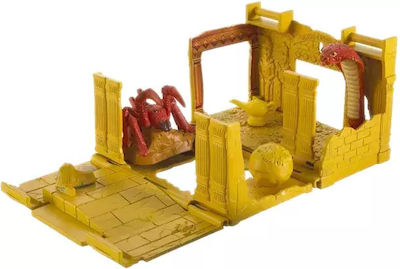 Mattel Spider Temple Set mit Auto Matchbox für 3++ Jahre