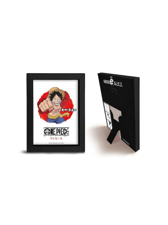 Abysse One Piece Luffy Κάδρο Χάρτινο 15x20cm