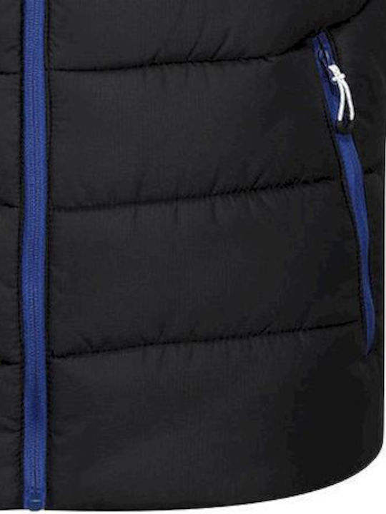 Regatta Men's Winter Sleeveless Puffer Jacket Black/New Royal