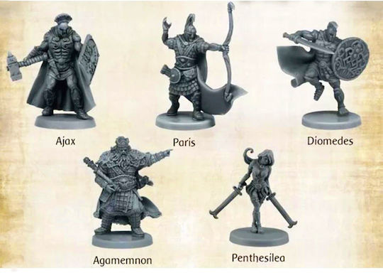Επέκταση Παιχνιδιού Mythic Battles: Pantheon - Heroes of the Trojan War για 2-4 Παίκτες Monolith